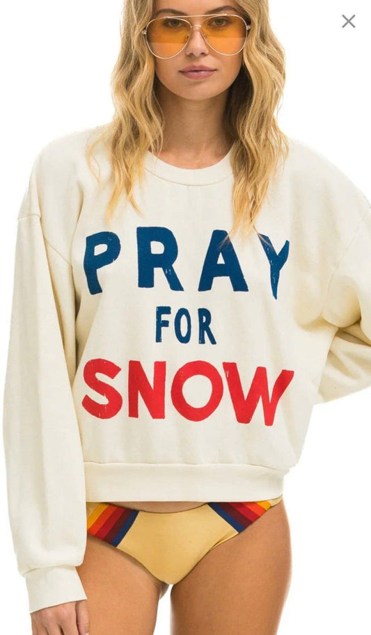 Pray for snow