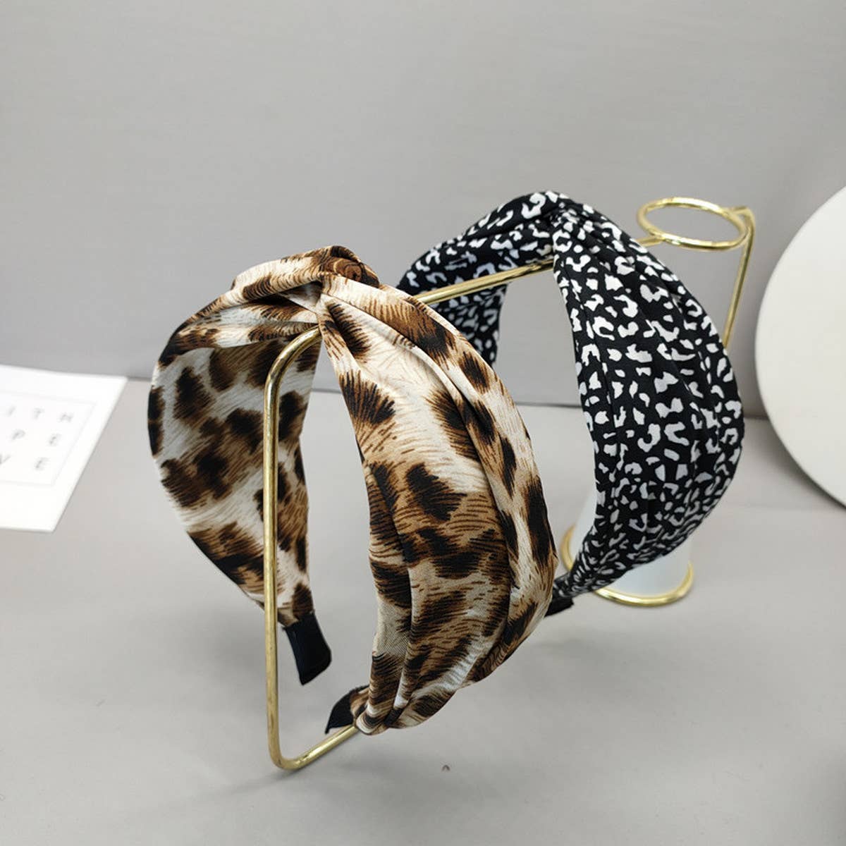 HANDMADE LEOPARD PRINT FASHION HEADBAND_CWAHA2597