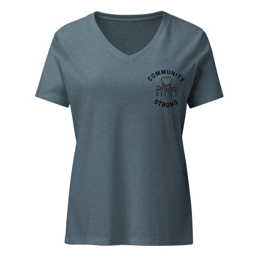 Women’s relaxed v-neck t-shirt